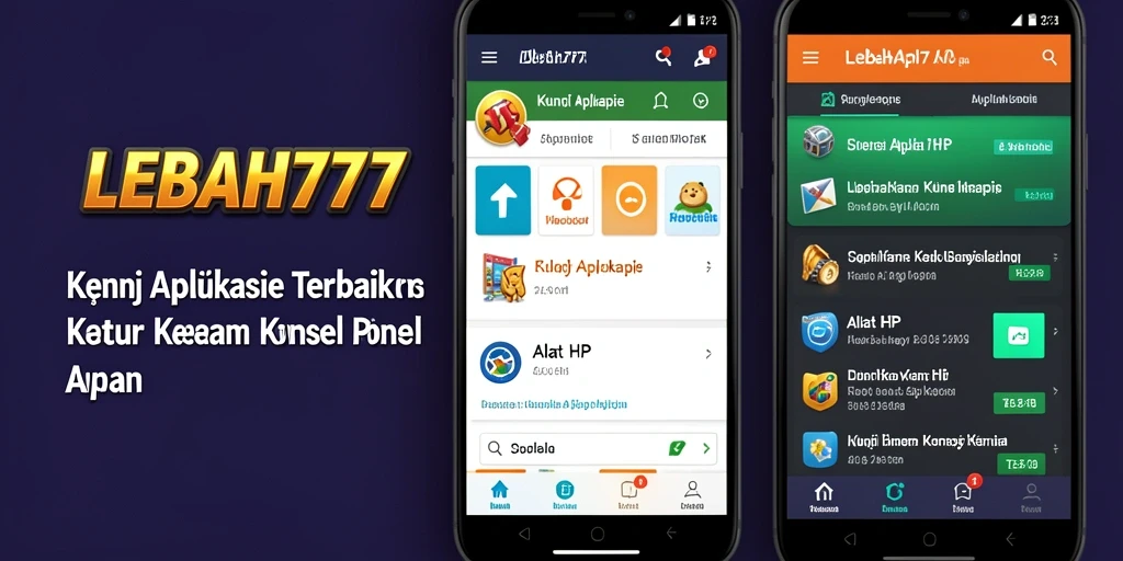 Antarmuka ramah pengguna LEBAH777 untuk Kunci Aplikasi.