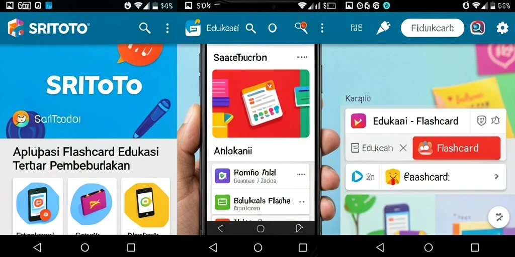 Antarmuka aplikasi SRITOTO yang interaktif dan menarik.